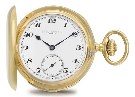 patek philippe hunter pocket watch 18k gold|Patek Philippe vintage gold.